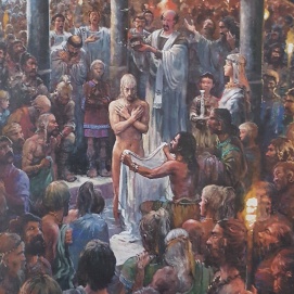 "Il Battesimo di Re Clodoveo"